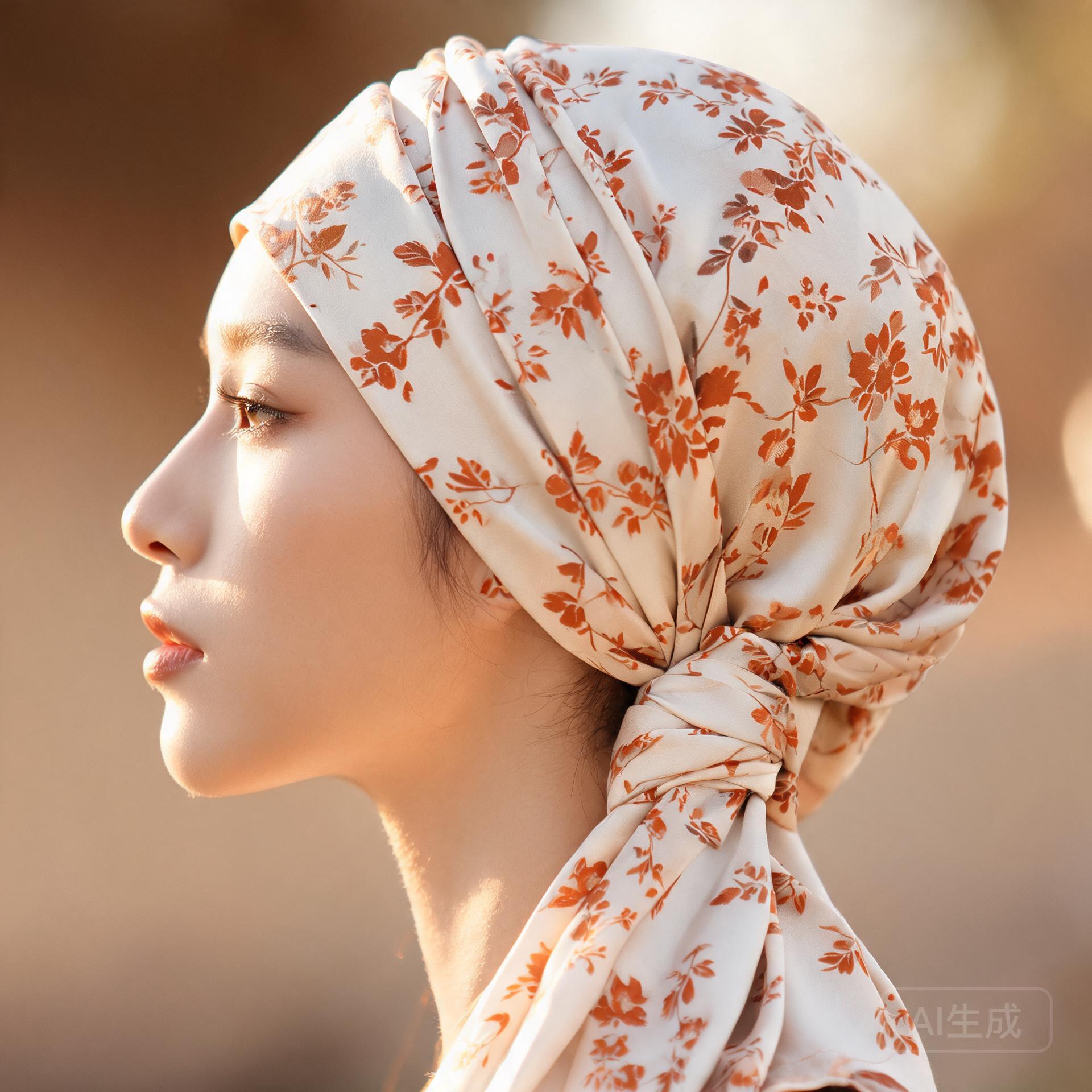Head wrap styling scarf
